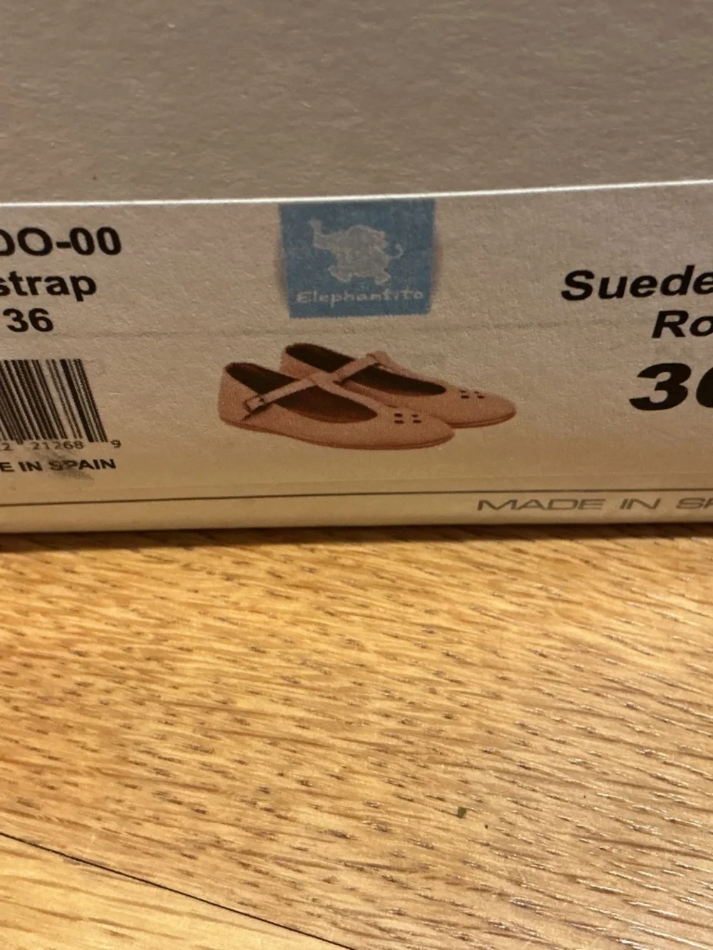 Elephantito Rose Suede Dress Shoes - New EU 36